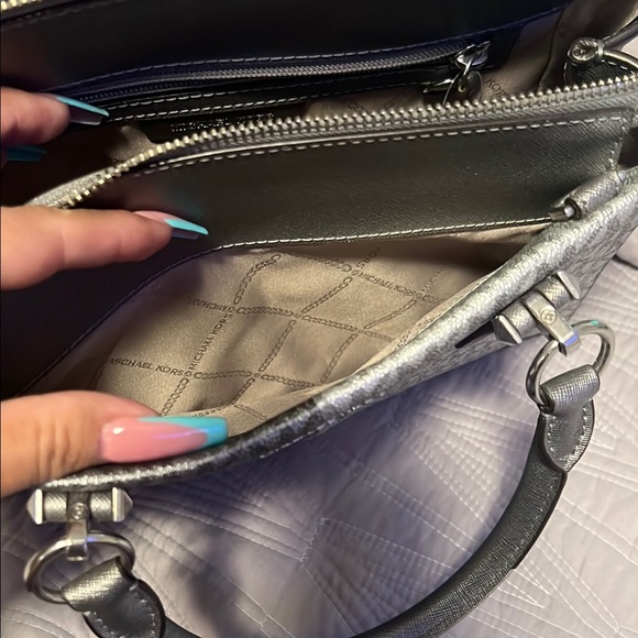 Michael Kors Black and Gray Satchel Set - Picture 5 of 10